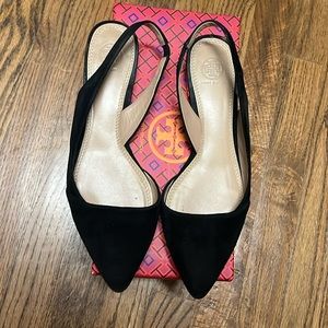 Tory Burch sling back flat